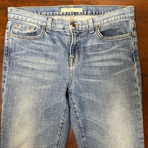 J BRAND Anthropologie Denim The Cigarette Leg Jeans Bonaroo Wash Size 30 - Picture 3 of 9